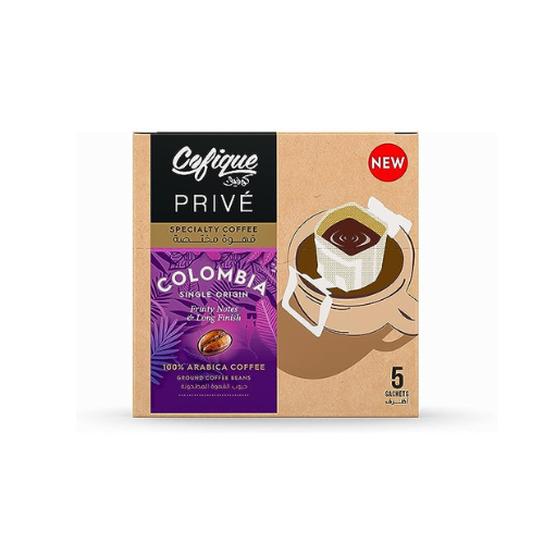 كوفيك قهوة كولومبيا 12غ 5 اظرف