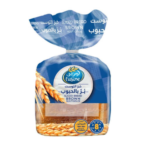 لوزين – خبز شرائح بني متعدد الحبوب 320 غرام