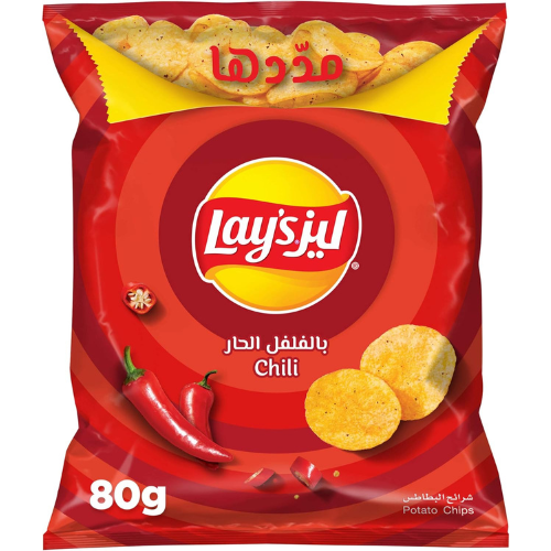 ليز شيبس بالفلفل الحار 80 ج