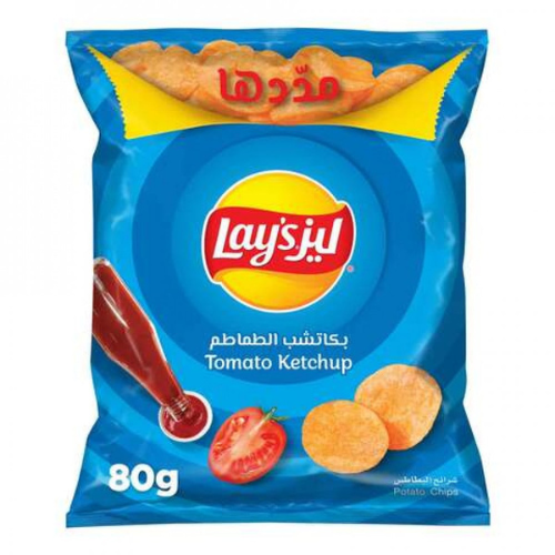 ليز شيبس بالكاتشب 80 ج